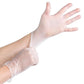 G4GADGET 100 Vinyl PowderFree Clear Examination Gloves LatexFree Gloves Small, Clear (Transparent)