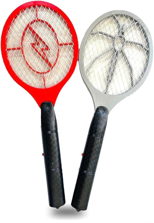 2 x Electronic Bug Swatter (Red x Grey)