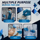 G4GADGET 100 Vinyl Powder Free Blue Extra Large Examination Gloves Latex Free