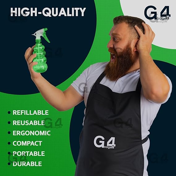 G4GADGET 600ml Spray Bottle Versatile with Adjustable Mist & Stream for Cleaning, Gardening & More