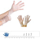 G4GADGET 100 Vinyl PowderFree Clear Examination Gloves LatexFree Gloves Small, Clear (Transparent)