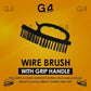 G4GADGET Heavy Duty Wire Brush – Carbon steel bristles, ergonomic handle for rust and dirt removal