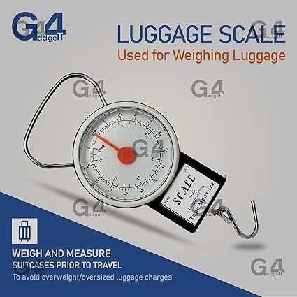 New Portable Travel Suitcase Baggage Luggage Weighing Scale Hook Weight Scale Hand Held Compact 32 KG