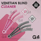 2 x Wet Dry Venetian Window Blind Cleaner Microfiber Brush 3 Pronged Washable Duster (Grey and Pink)