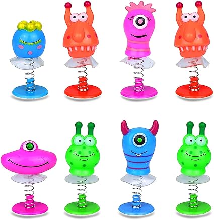 G4GADGET 30-Pack Jump Up Monsters (4-5cm) – Fun Party Bag and Stocking Fillers for Kids