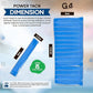 G4GADGET Large-Pack 150gm Strong Reusable Sticky Strong Office Adhesives Putty Poster