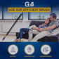 G4GADGET Radiator Cleaning Brush 70cm Flexible Brush with Wooden Handle for Dust & Debris in Hard-to-Reach Areas