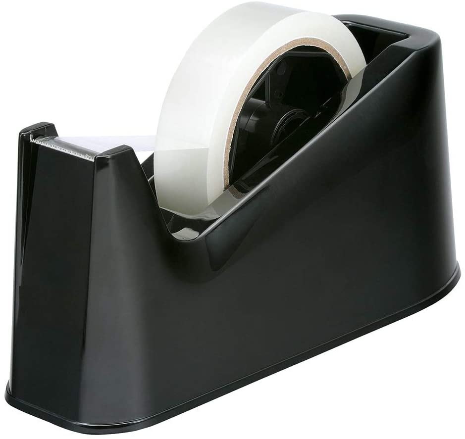 Best Quality Desk/Table Tape Dispenser For 25 mm or 66 m rolls Heavy Duty 1.3kg Non Slip Base - G4GADGETONLINE