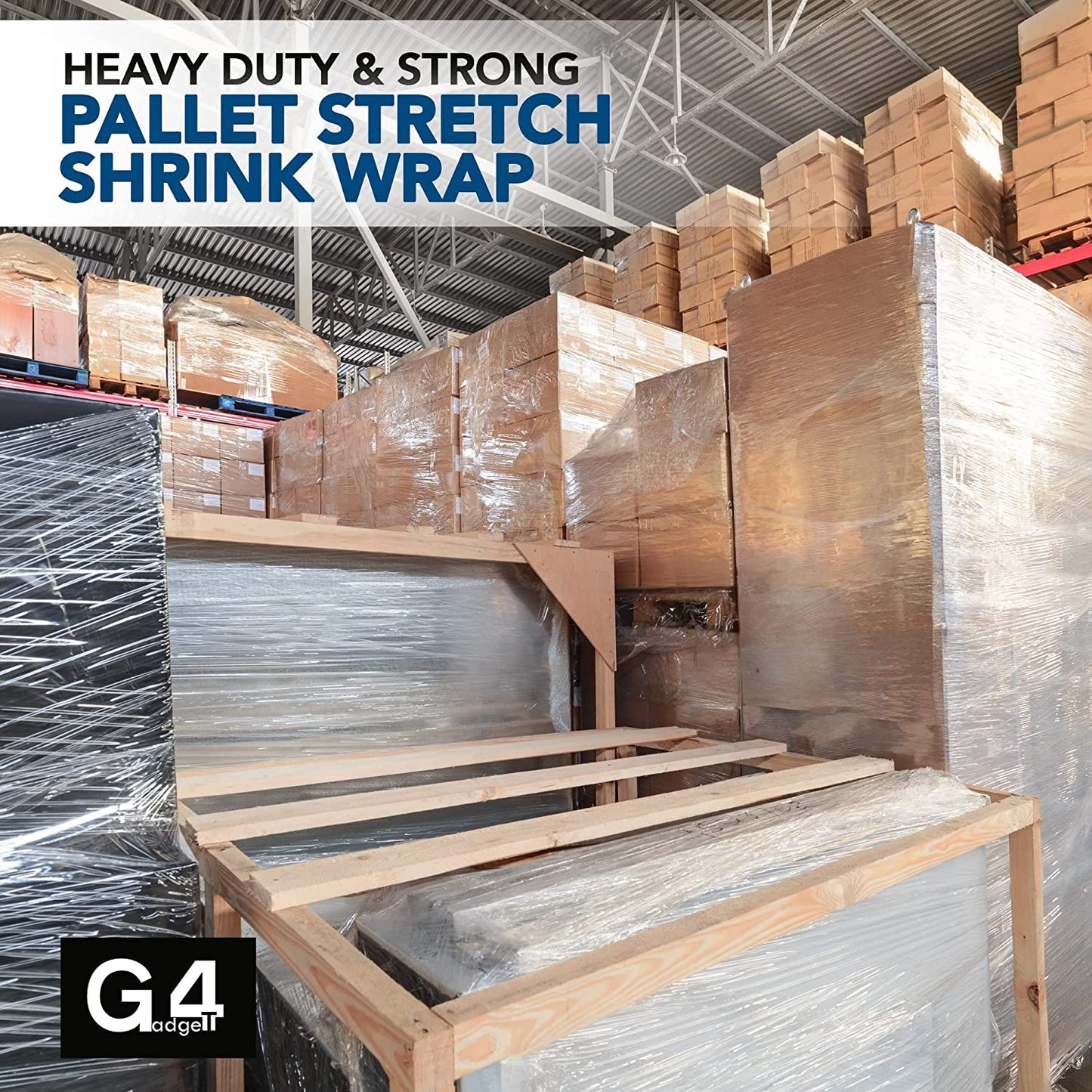 Heavy Duty 1.4kg Shrink Wrap - 400mm x 250m Cling Film